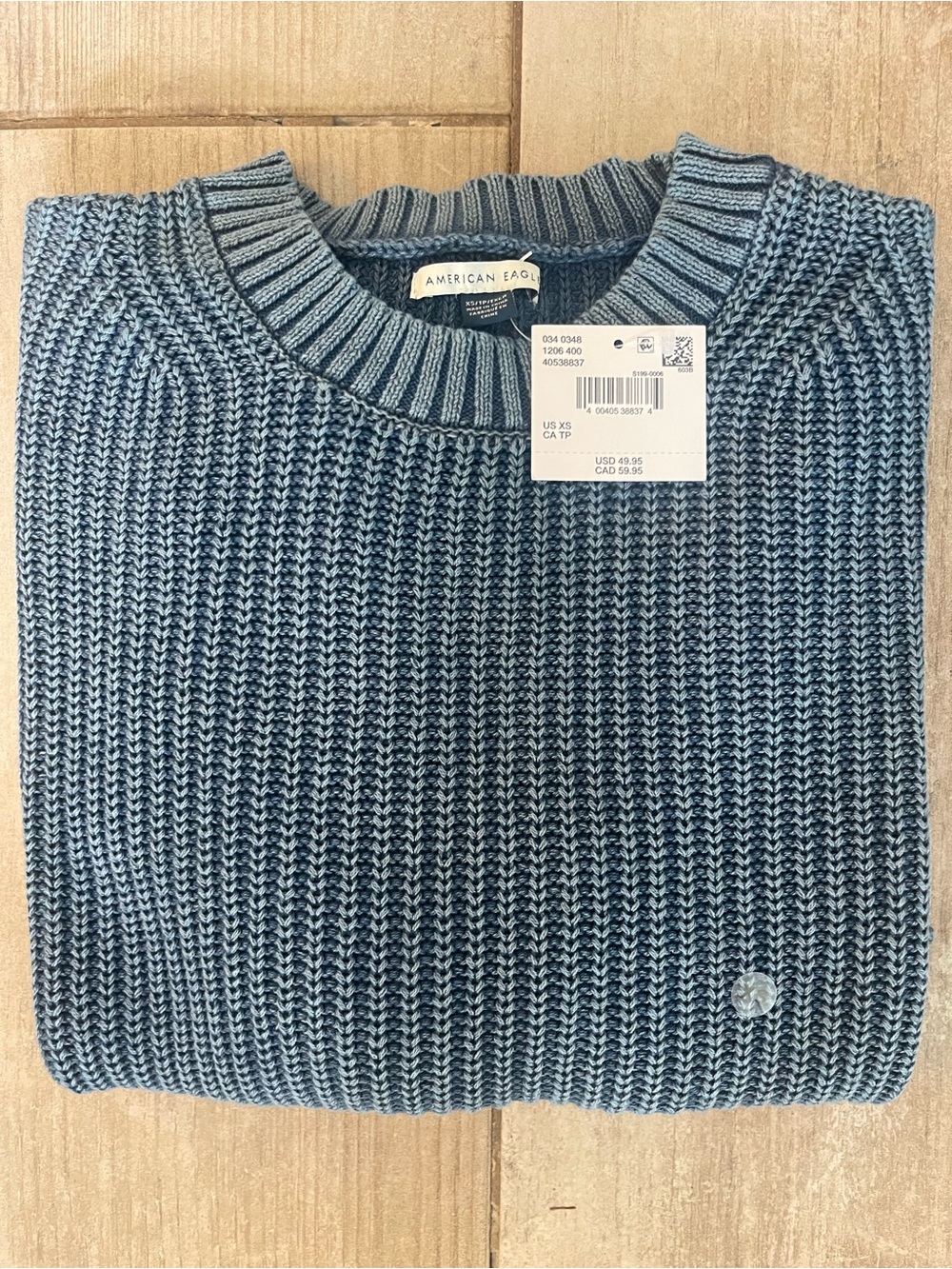 American Eagle cotton crewneck sweater
